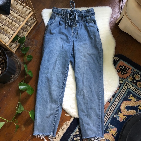 wild fable Denim - Wild Fable Paper Bag Jeans